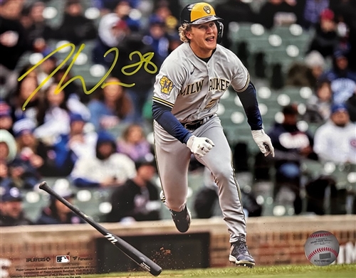 JOEY WIEMER SIGNED BREWERS 8X10 PHOTO #5