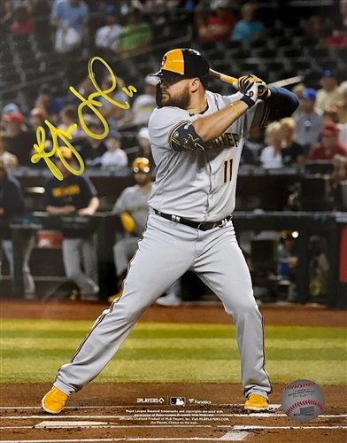 ROWDY TELLEZ SIGNED 8X10 BREWERS PHOTO #5