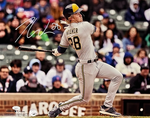 JOEY WIEMER SIGNED BREWERS 16X20 PHOTO #4 - JSA