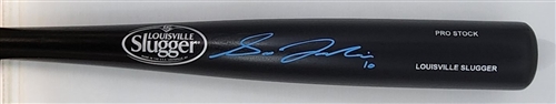 SAL FRELICK SIGNED LOUISVILLE SLUGGER BLACK REPLICA BAT - BREWERS - JSA