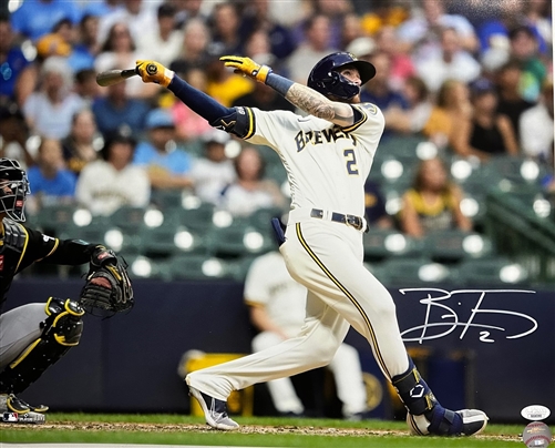 BRICE TURANG SIGNED BREWERS 16X20 PHOTO #3 - JSA