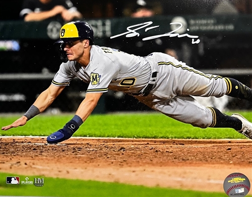 SAL FRELICK SIGNED BREWERS 8X10 PHOTO #3