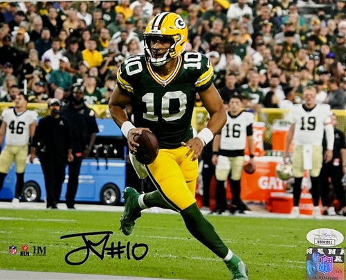 JORDAN LOVE SIGNED PACKERS 8X10 PHOTO #6 - JSA