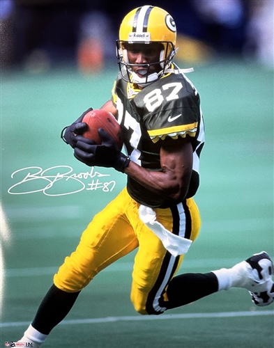 ROBERT BROOKS SIGNED 16X20 PACKERS PHOTO #1 - JSA