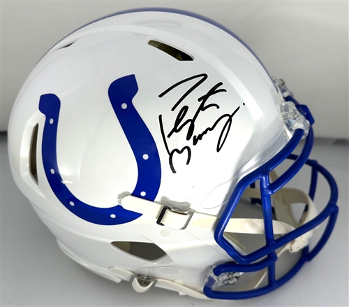 PEYTON MANNING SIGNED FULL SIZE AUTHENTIC  COLTS SPEED HELMET - FAN