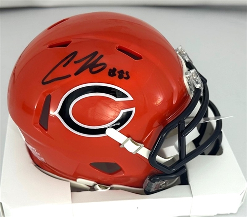 COLE KMET SIGNED RIDDELL BEARS ALTERNATE SPEED MINI HELMET - JSA