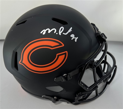 MONTEZ SWEAT SIGNED FULL SIZE BEARS ECLIPSE REPLICA SPEED HELMET - BAS