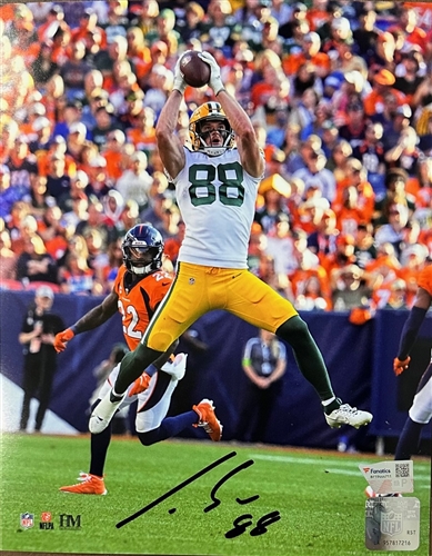 LUKE MUSGRAVE SIGNED PACKERS 8X10 PHOTO #2 - FAN