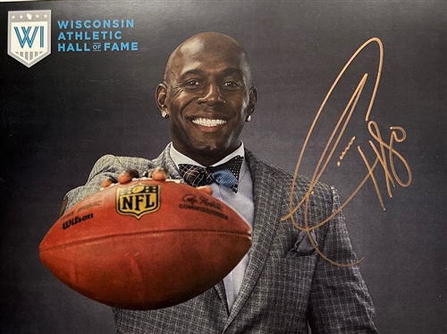 DONALD DRIVER SIGNED 8X10 WI HOF PHOTO - PACKERS