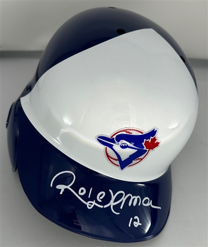 ROBERTO ALOMAR SIGNED FULL SIZE BLUE JAYS REPLICA HELMET - JSA