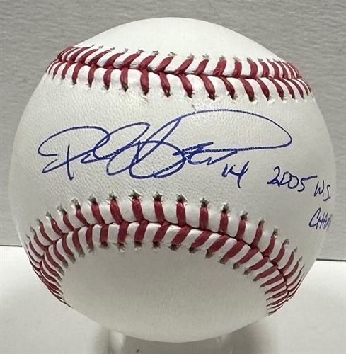 PAUL KONERKO SIGNED OFFICIAL MLB BASEBALL W/ WS CHAMPS - WHITE SOX - JSA