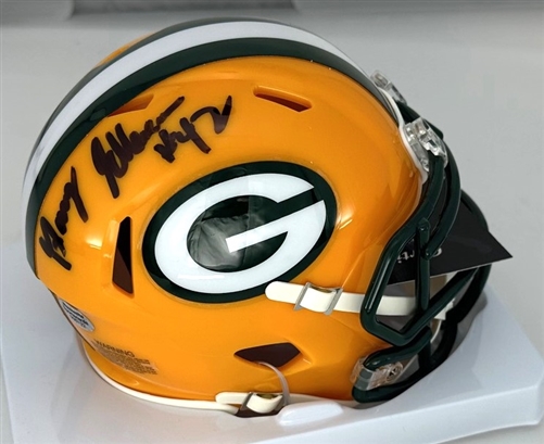 GARY ELLERSON SIGNED PACKERS SPEED MINI HELMET