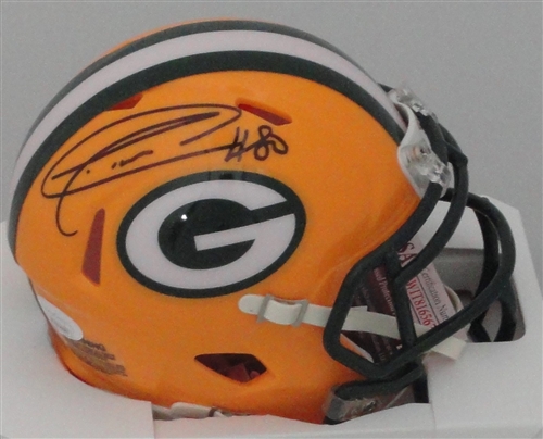 DONALD DRIVER SIGNED PACKERS SPEED MINI HELMET - JSA