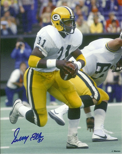 GERRY ELLIS SIGNED 8X10 PACKERS PHOTO #1