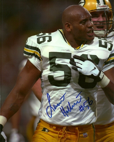 LAMONT HOLLINQUEST SIGNED 8X10 PACKERS PHOTO #1