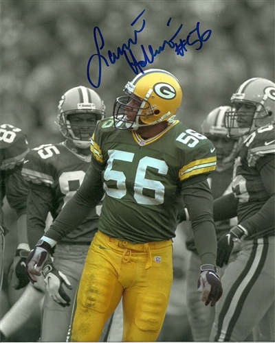 LAMONT HOLLINQUEST SIGNED 8X10 PACKERS PHOTO #4a