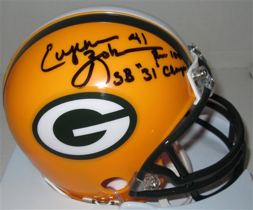 EUGENE ROBINSON SIGNED PACKERS MINI HELMET W/ SB XXXI CHAMPS