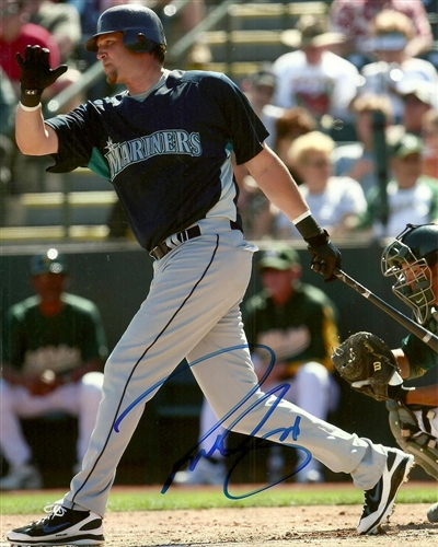 RICHIE SEXSON SIGNED 8X10 MARINERS PHOTO #5