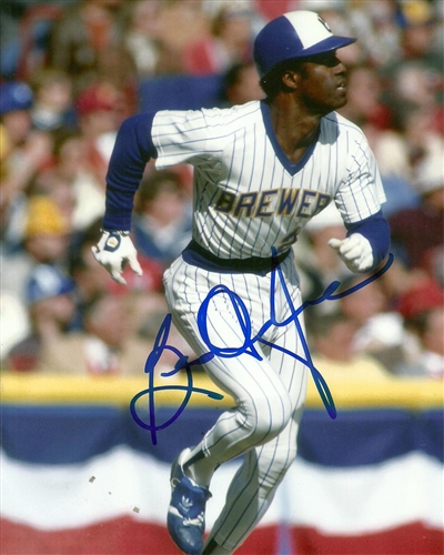 BEN OGLIVIE SIGNED 8X10 BREWERS PHOTO #6