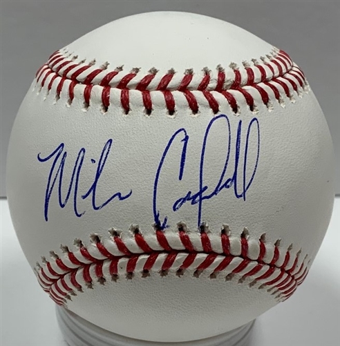 MIKE CALDWELL SIGNED OFFICIAL MLB BASEBALL - BREWERS - JSA