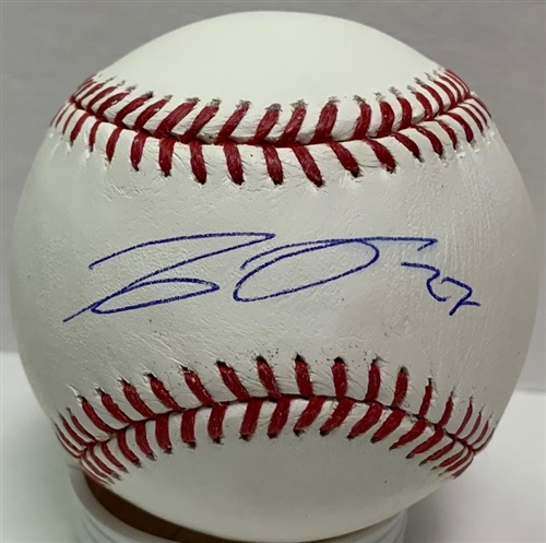 CARLOS GOMEZ SIGNED MLB BASEBALL