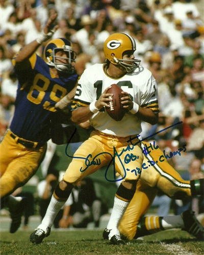 SCOTT HUNTER SIGNED 8X10 PACKERS PHOTO #4