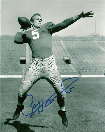 PAUL HORNUNG SIGNED 8X10 NOTRE DAME PHOTO #3