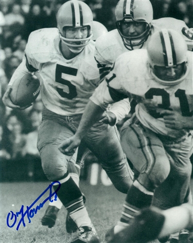 PAUL HORNUNG SIGNED 8X10 PACKERS PHOTO #8