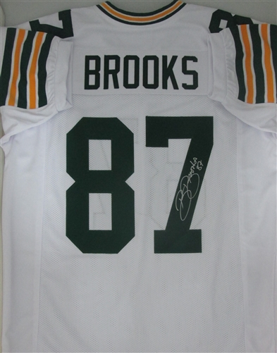 ROBERT BROOKS SIGNED PACKERS CUSTOM JERSEY