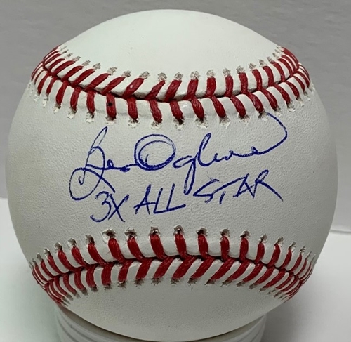 BEN OGLIVIE SIGNED OFFICIAL MLB BASEBALL W/ 3 X ALL STAR - JSA