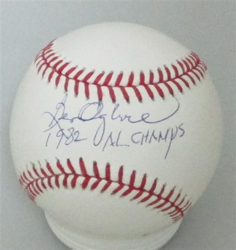 BEN OGLIVIE SIGNED OFFICIAL MLB BASEBALL W/ 1982 AL CHAMP