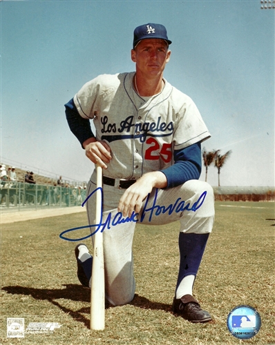 FRANK HOWARD SIGNED 8X10 DODGERS PHOTO #3