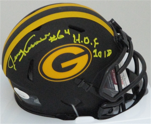 JERRY KRAMER SIGNED PACKERS ECLIPSE MINI HELMET W/ HOF - JSA