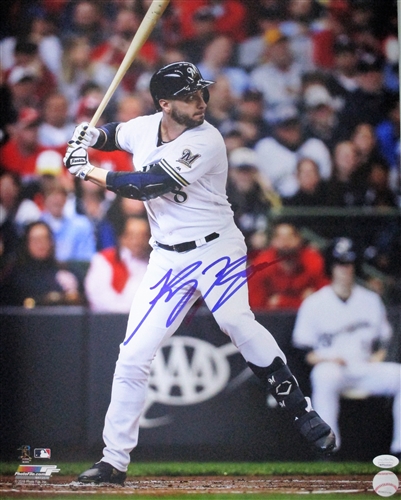 RYAN BRAUN SIGNED 16X20 BREWERS PHOTO #2 - JSA