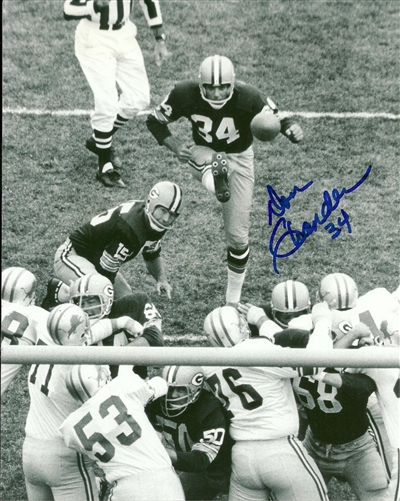 DON CHANDLER (d) SIGNED 8X10 PACKERS PHOTO #2