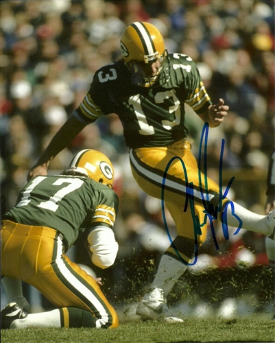 CHRIS JACKE SIGNED 8X10 PACKERS PHOTO #6