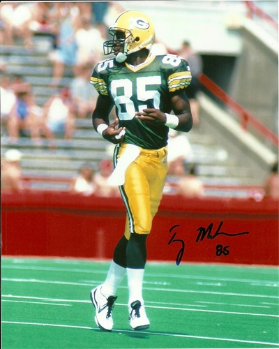 TERRY MICKENS SIGNED 8X10 PACKERS PHOTO #3