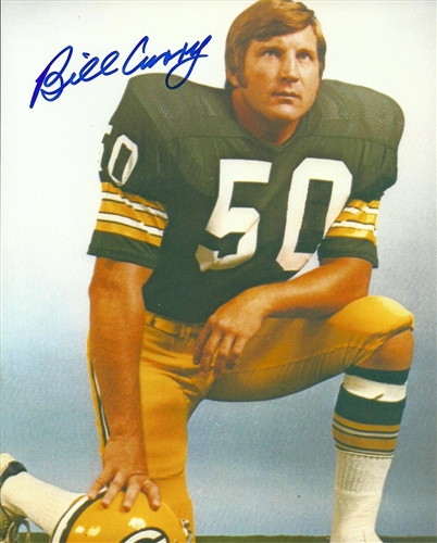 BILL CURRY SIGNED 8X10 PACKERS PHOTO #1