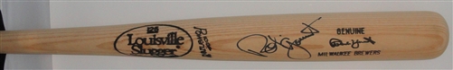 ROBIN YOUNT SIGNED LOUISVILLE SLUGGER GAME MODEL P72 BAT - JSA