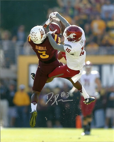 DAMARIOUS RANDALL SIGNED 8X10 ARIZONA STATE PHOTO #2