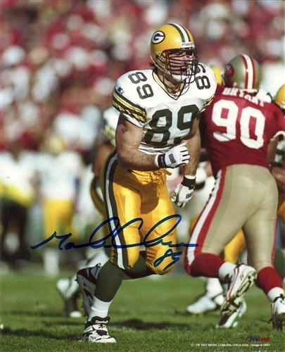 MARK CHMURA SIGNED 8X10 PACKERS PHOTO #1