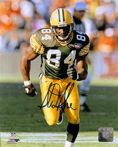 STERLING SHARPE SIGNED 8X10 PACKERS PHOTO #1