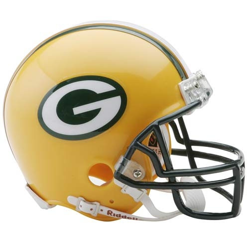 NFL GREEN BAY PACKERS REPLICA MINI HELMET