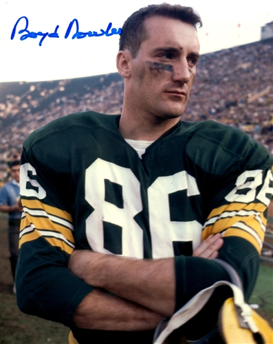 BOYD DOWLER SIGNED 8X10 PACKERS PHOTO #7