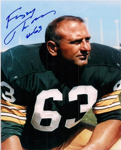 FUZZY THURSTON (d) SIGNED 8X10 PACKERS PHOTO #2