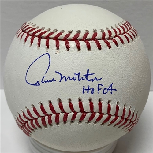 PAUL MOLITOR SIGNED MLB BASEBALL w/ HOF '04 - JSA