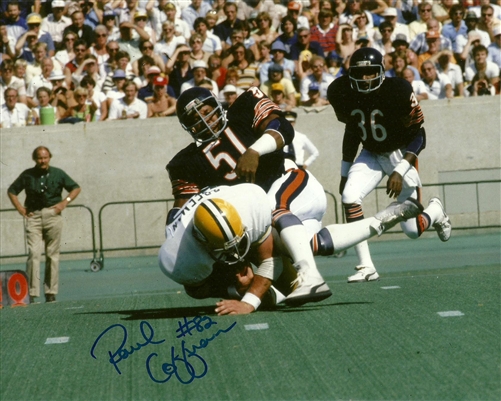 PAUL COFFMAN SIGNED 8X10 PACKERS PHOTO #5