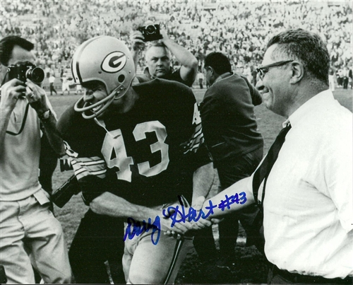 DOUG HART SIGNED 8X10 PACKERS PHOTO #2