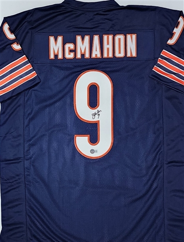 JIM McMAHON SIGNED CUSTOM BEARS JERSEY - JSA