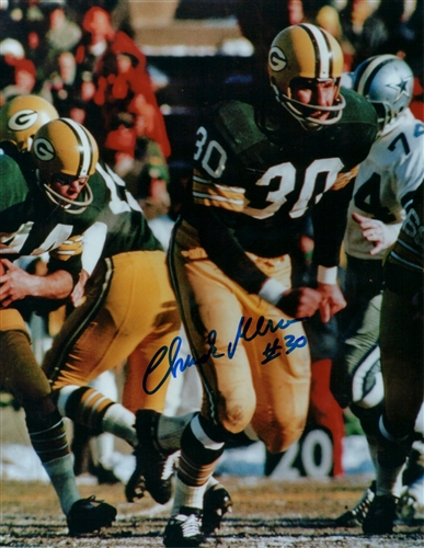 CHUCK MERCEIN SIGNED 8X10 PACKERS PHOTO #4